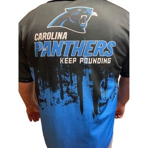Carolina Panthers NFL Football Baseball Jersey Keep Pounding